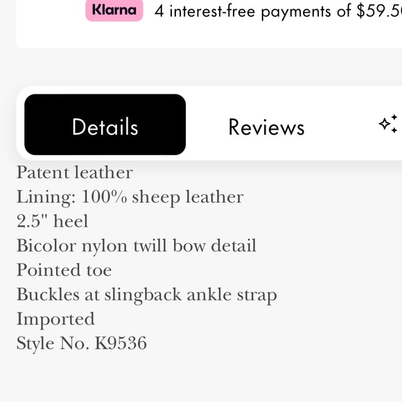 Kate Spade kitten heels with bow shoes - Picture 5 of 5